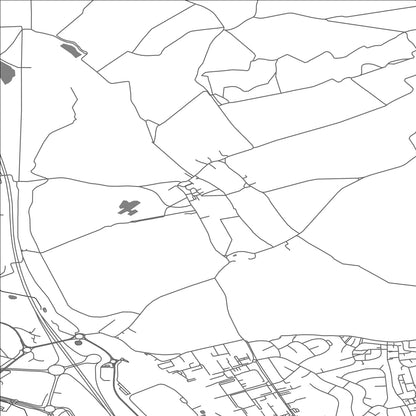 ROAD MAP OF SUNDON, UNITED KINGDOM BY MAPBAKES