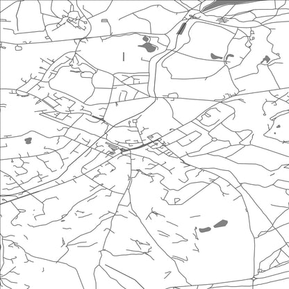 ROAD MAP OF SUNNINGDALE, UNITED KINGDOM BY MAPBAKES