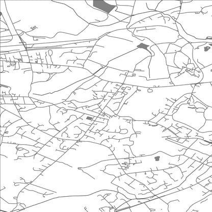 ROAD MAP OF SUNNINGHILL AND ASCOT, UNITED KINGDOM BY MAPBAKES