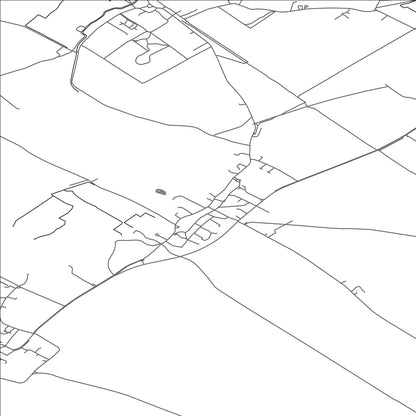 ROAD MAP OF SWAFFHAM PRIOR, UNITED KINGDOM BY MAPBAKES