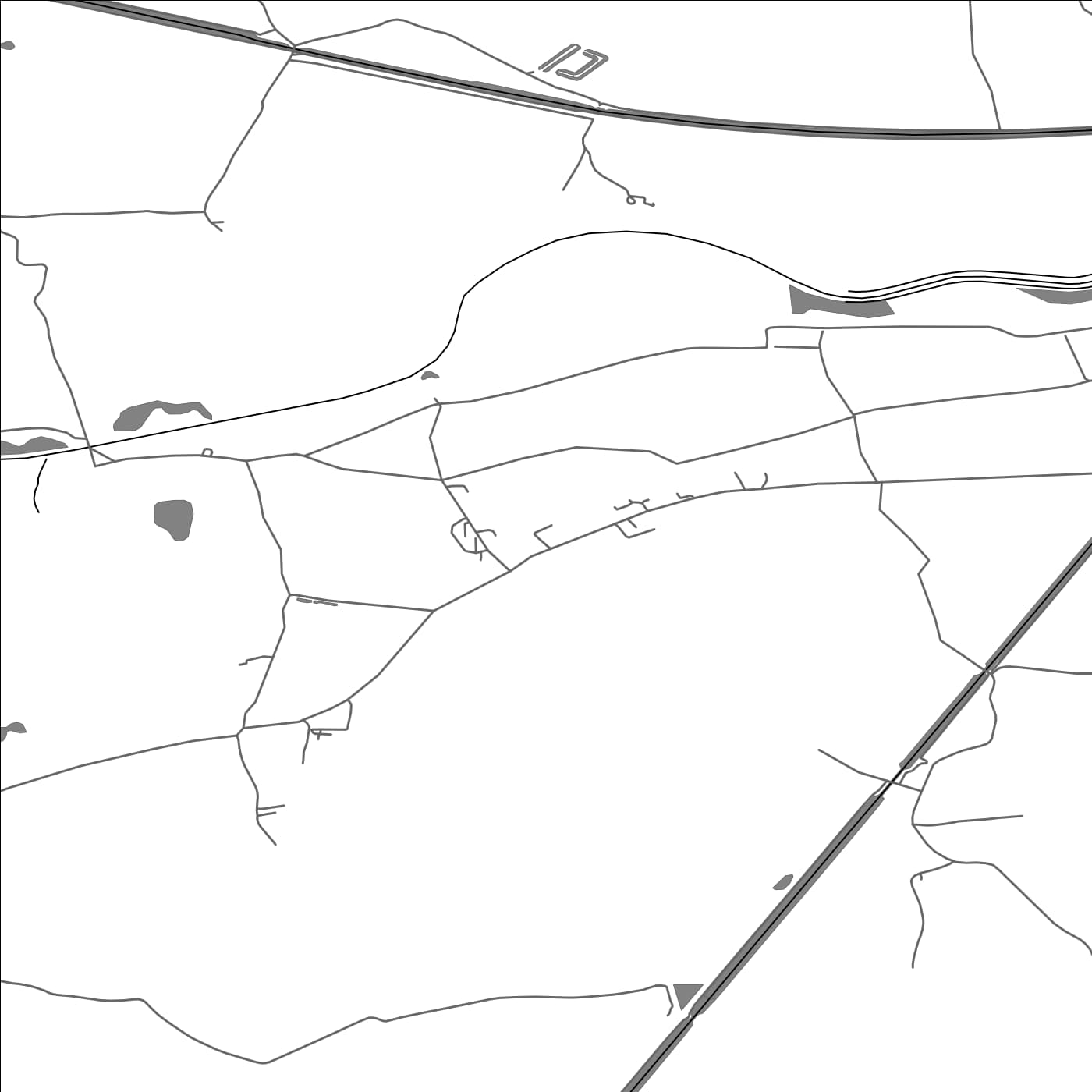 ROAD MAP OF SYKEHOUSE, UNITED KINGDOM BY MAPBAKES