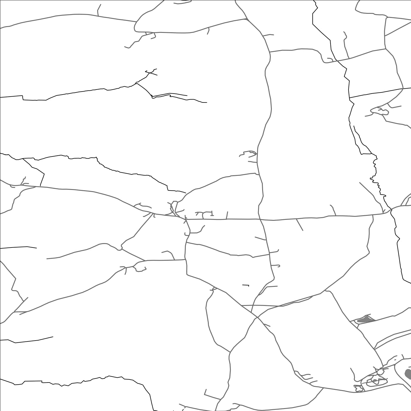 ROAD MAP OF TALATON, UNITED KINGDOM BY MAPBAKES