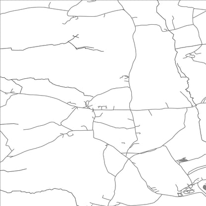 ROAD MAP OF TALATON, UNITED KINGDOM BY MAPBAKES