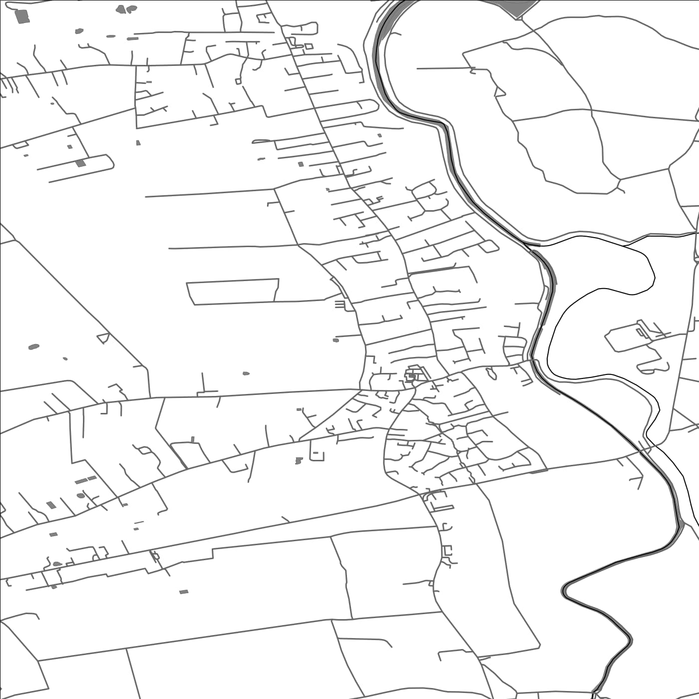 ROAD MAP OF TARLETON, UNITED KINGDOM BY MAPBAKES