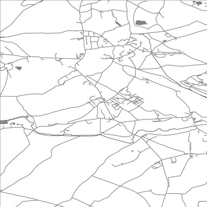 ROAD MAP OF TEMPLE CLOUD WITH CAMELEY, UNITED KINGDOM BY MAPBAKES