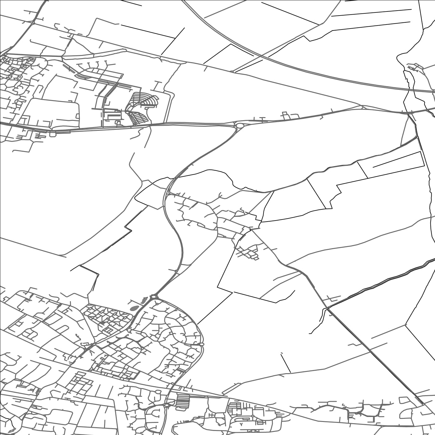 ROAD MAP OF TEVERSHAM, UNITED KINGDOM BY MAPBAKES