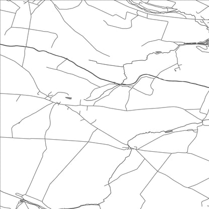 ROAD MAP OF THORPE SALVIN, UNITED KINGDOM BY MAPBAKES