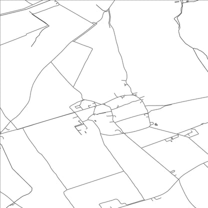 ROAD MAP OF THRIPLOW, UNITED KINGDOM BY MAPBAKES