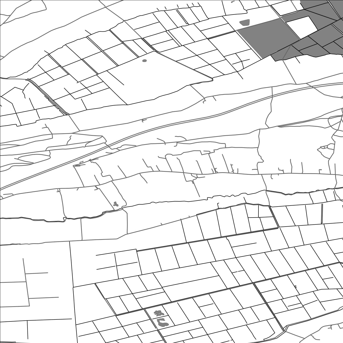 ROAD MAP OF TICKENHAM, UNITED KINGDOM BY MAPBAKES