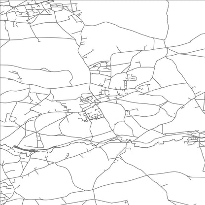 ROAD MAP OF TIMSBURY, UNITED KINGDOM BY MAPBAKES