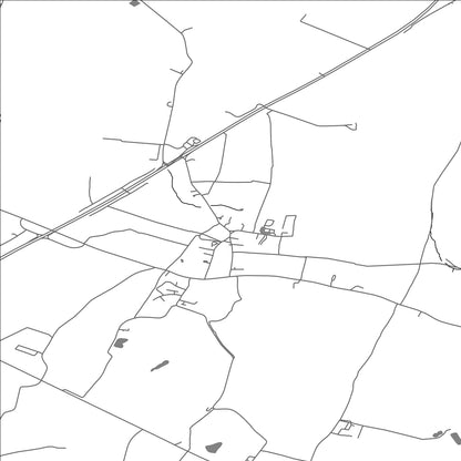 ROAD MAP OF TINTINHULL, UNITED KINGDOM BY MAPBAKES