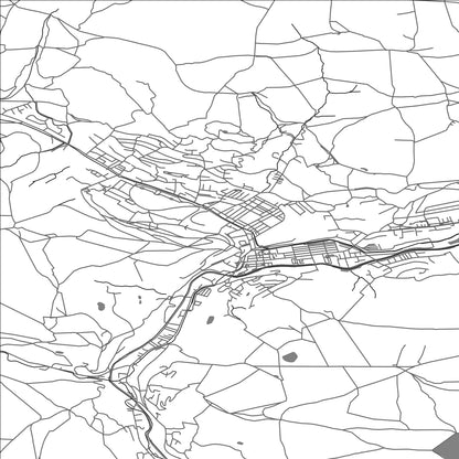 ROAD MAP OF TODMORDEN, UNITED KINGDOM BY MAPBAKES