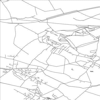 ROAD MAP OF TOTTERNHOE, UNITED KINGDOM BY MAPBAKES