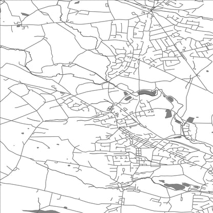 ROAD MAP OF TOTTINGTON, UNITED KINGDOM BY MAPBAKES