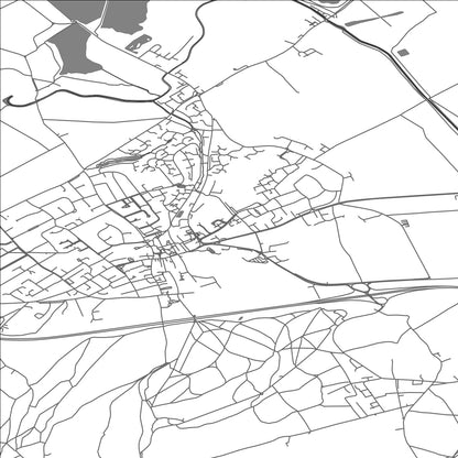 ROAD MAP OF TRING, UNITED KINGDOM BY MAPBAKES