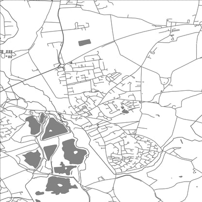 ROAD MAP OF TWYFORD, UNITED KINGDOM BY MAPBAKES