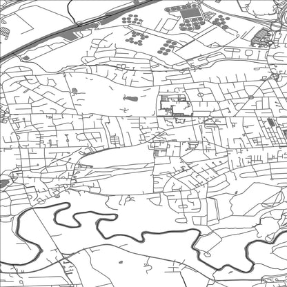 ROAD MAP OF URMSTON, UNITED KINGDOM BY MAPBAKES