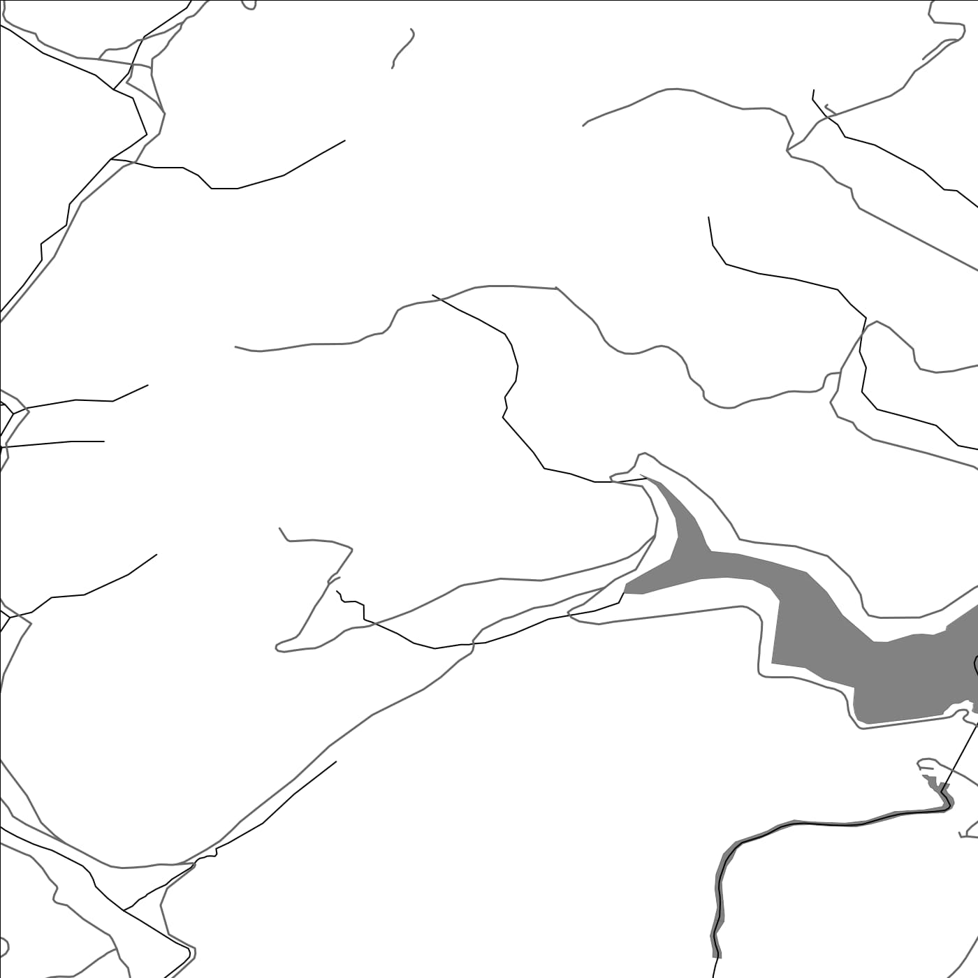 ROAD MAP OF WALES, UNITED KINGDOM BY MAPBAKES