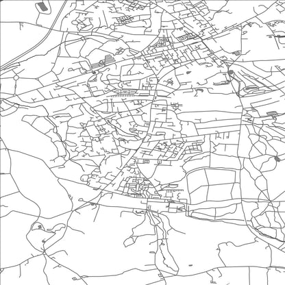 ROAD MAP OF WARLEY, UNITED KINGDOM BY MAPBAKES