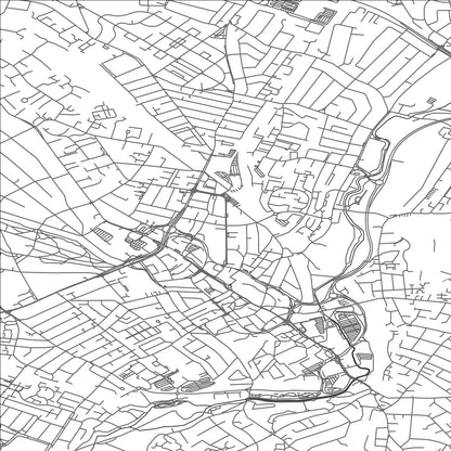 ROAD MAP OF WATFORD, UNITED KINGDOM BY MAPBAKES