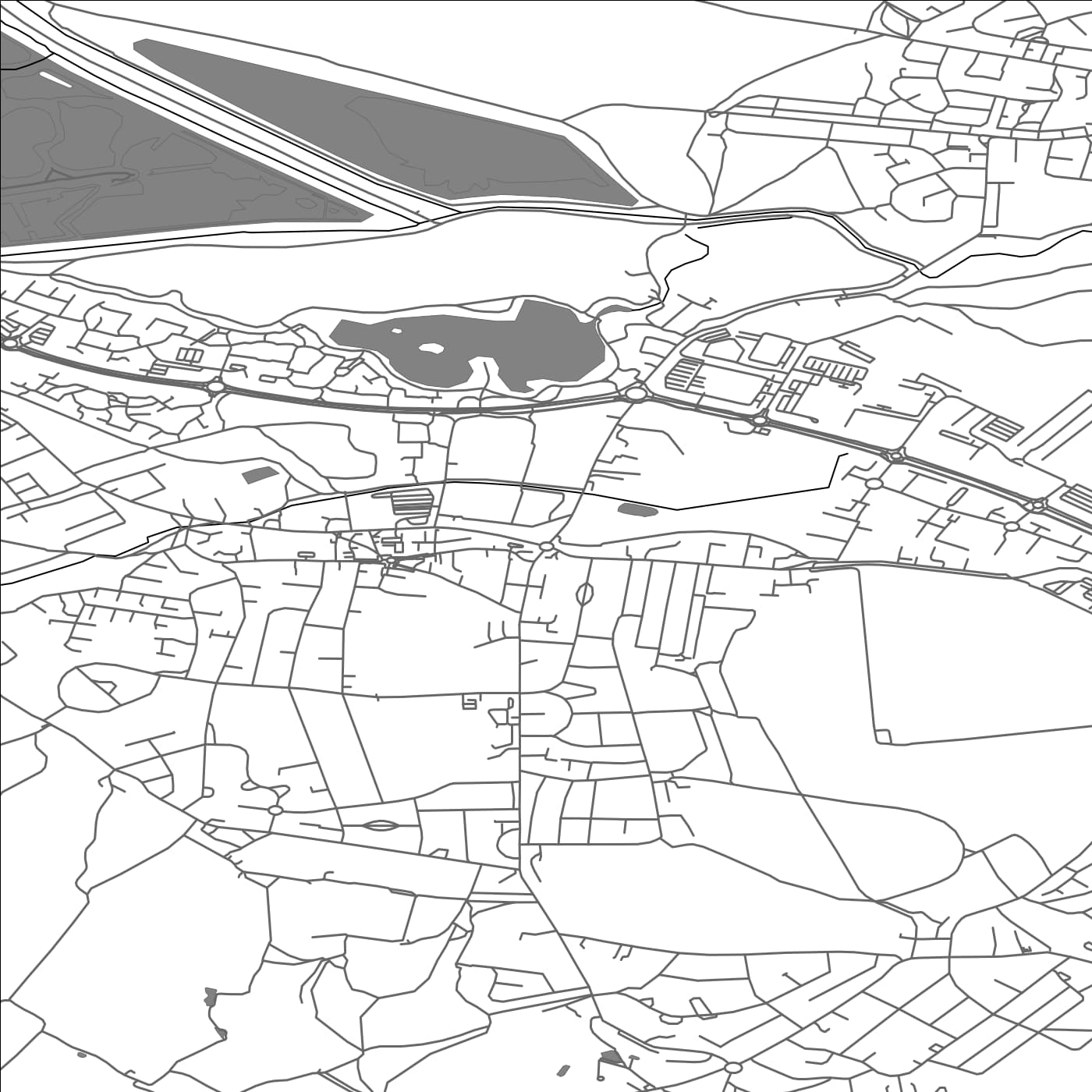 ROAD MAP OF WATH UPON DEARNE, UNITED KINGDOM BY MAPBAKES