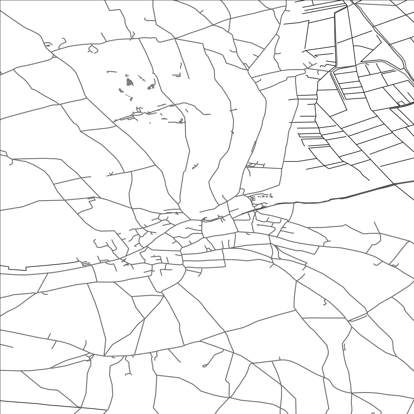 ROAD MAP OF WEDMORE, UNITED KINGDOM BY MAPBAKES