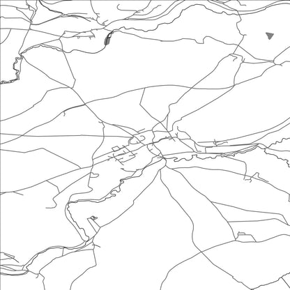 ROAD MAP OF WELLOW, UNITED KINGDOM BY MAPBAKES