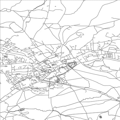 ROAD MAP OF WELLS, UNITED KINGDOM BY MAPBAKES