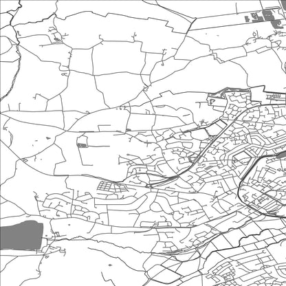 ROAD MAP OF WEMBDON, UNITED KINGDOM BY MAPBAKES