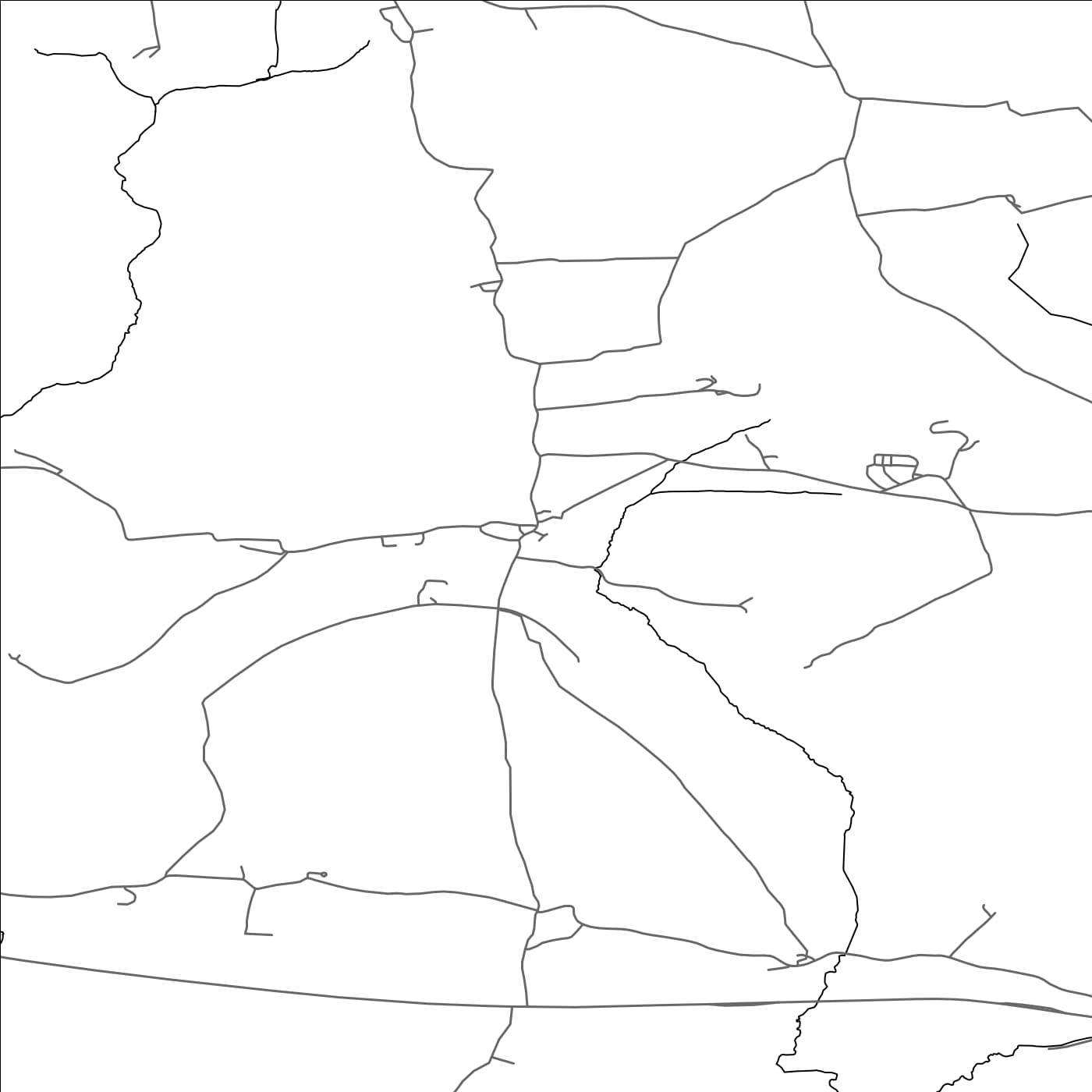 ROAD MAP OF WEST BUCKLAND, UNITED KINGDOM BY MAPBAKES