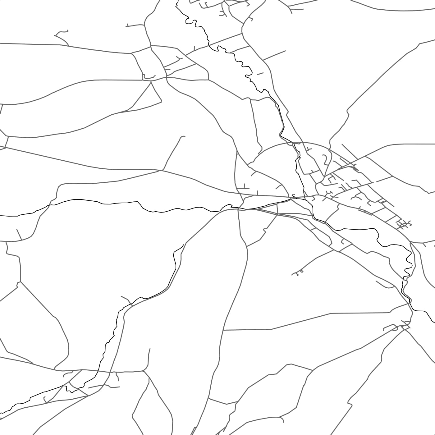 ROAD MAP OF WEST DORSET, UNITED KINGDOM BY MAPBAKES