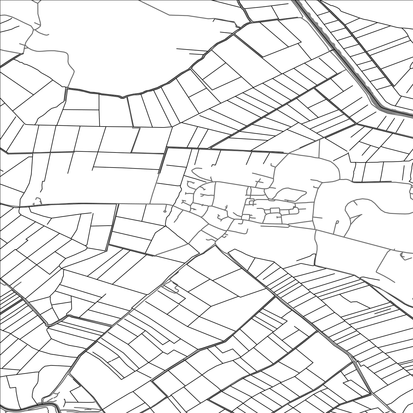 ROAD MAP OF WESTONZOYLAND, UNITED KINGDOM BY MAPBAKES