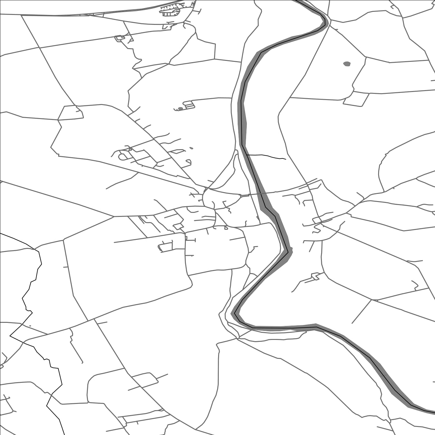 ROAD MAP OF WETHERAL, UNITED KINGDOM BY MAPBAKES