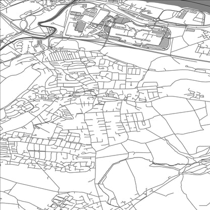 ROAD MAP OF WHICKHAM, UNITED KINGDOM BY MAPBAKES