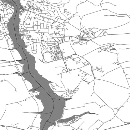 ROAD MAP OF WHIPPINGHAM, UNITED KINGDOM BY MAPBAKES