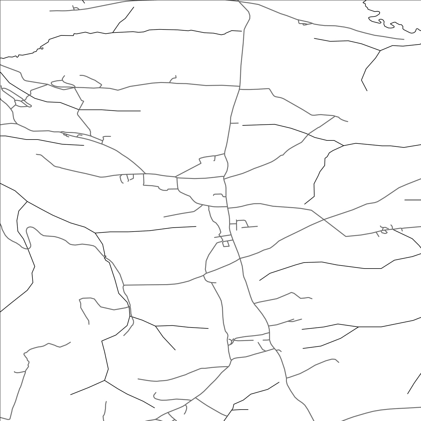 ROAD MAP OF WHITSTONE, UNITED KINGDOM BY MAPBAKES