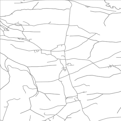 ROAD MAP OF WHITSTONE, UNITED KINGDOM BY MAPBAKES