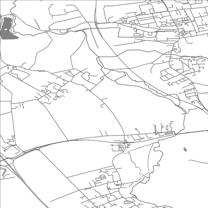 ROAD MAP OF WHITTLESFORD, UNITED KINGDOM BY MAPBAKES