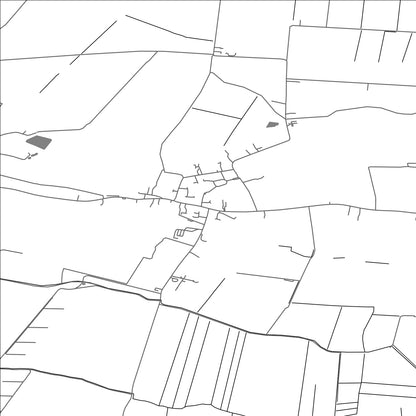 ROAD MAP OF WILBURTON, UNITED KINGDOM BY MAPBAKES