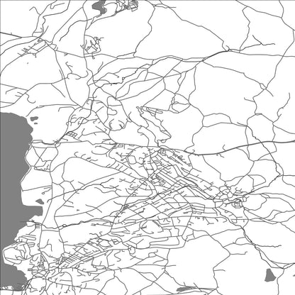 ROAD MAP OF WINDERMERE, UNITED KINGDOM BY MAPBAKES