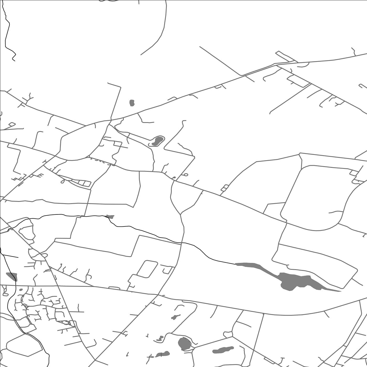 ROAD MAP OF WINKFIELD, UNITED KINGDOM BY MAPBAKES