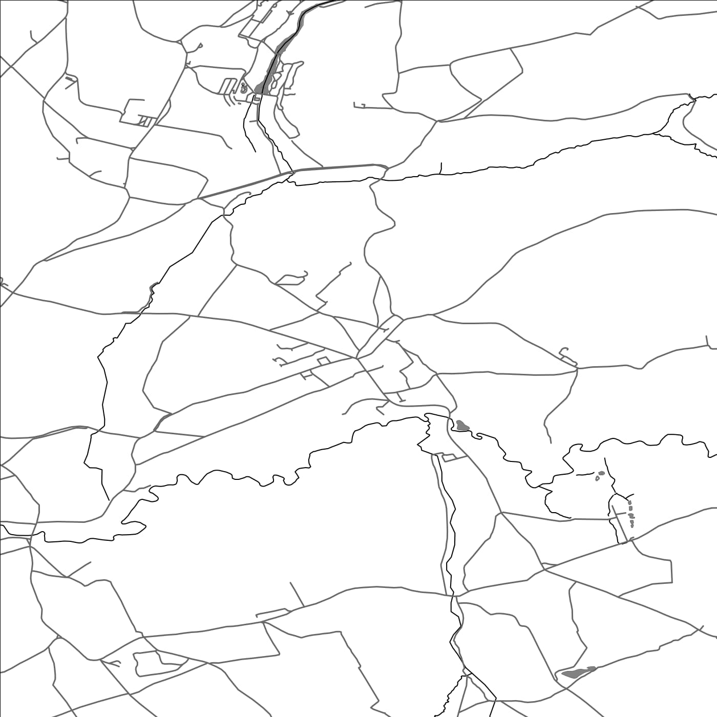 ROAD MAP OF WINSHAM, UNITED KINGDOM BY MAPBAKES