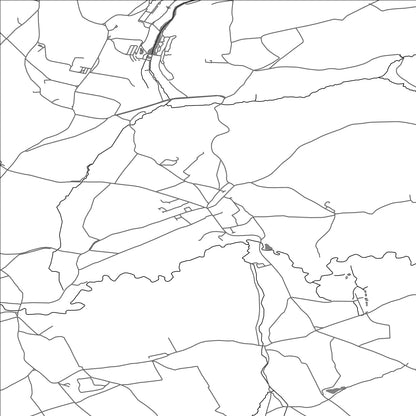 ROAD MAP OF WINSHAM, UNITED KINGDOM BY MAPBAKES