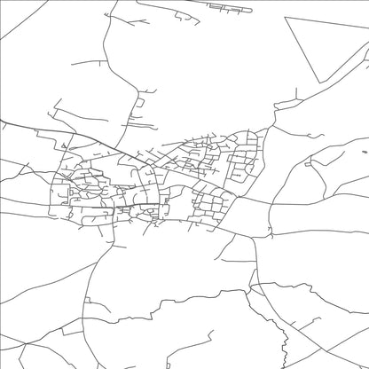 ROAD MAP OF WINSLOW, UNITED KINGDOM BY MAPBAKES