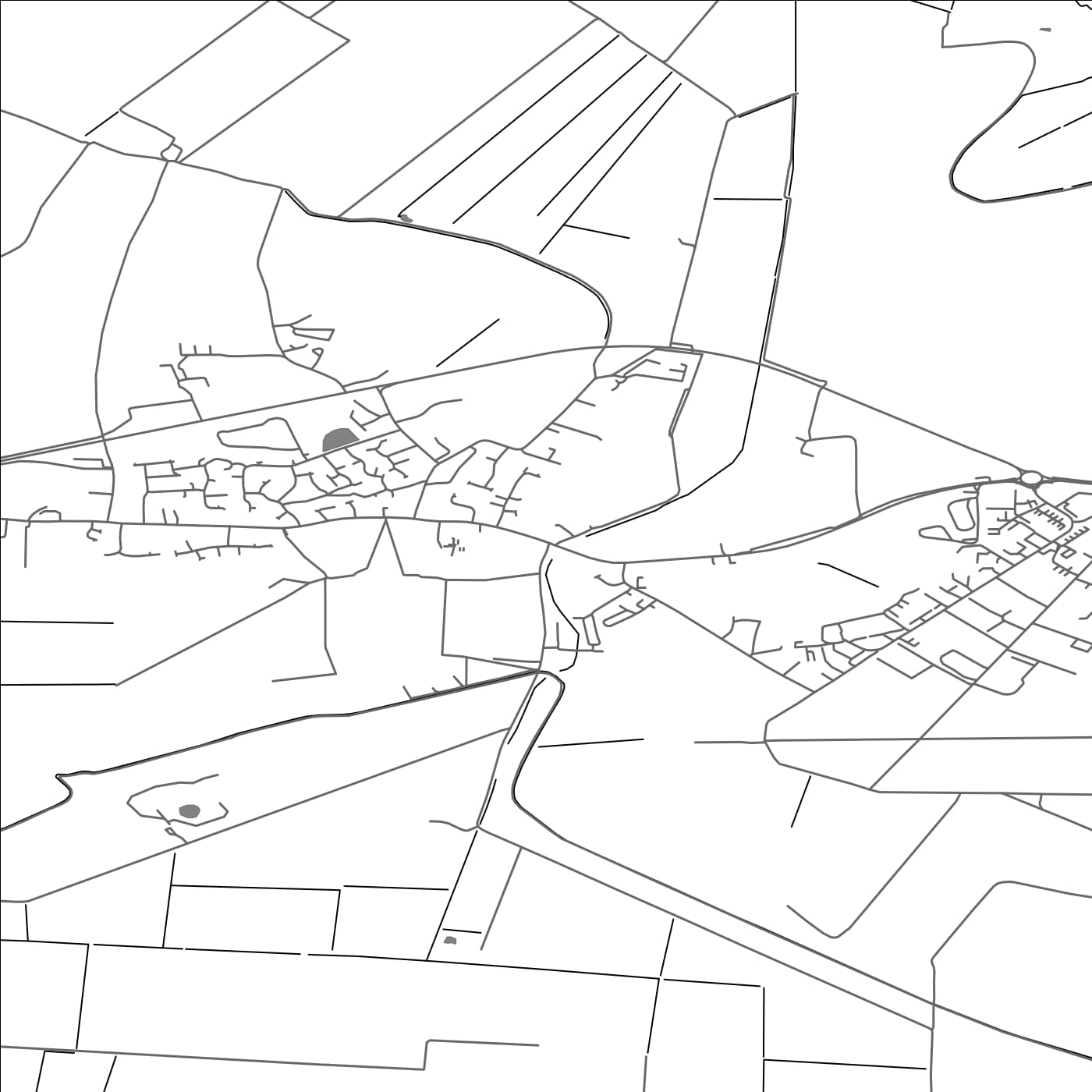 ROAD MAP OF WITCHFORD, UNITED KINGDOM BY MAPBAKES