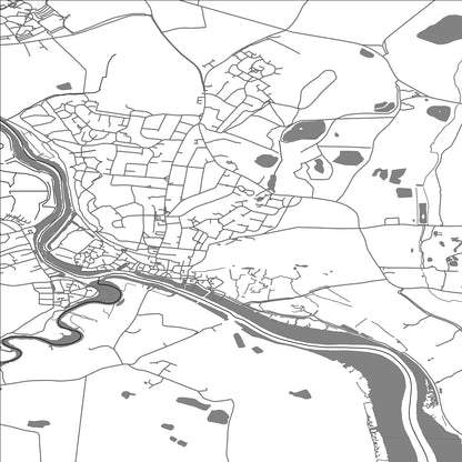 ROAD MAP OF WIVENHOE, UNITED KINGDOM BY MAPBAKES