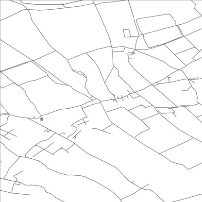 ROAD MAP OF WOODDITTON, UNITED KINGDOM BY MAPBAKES