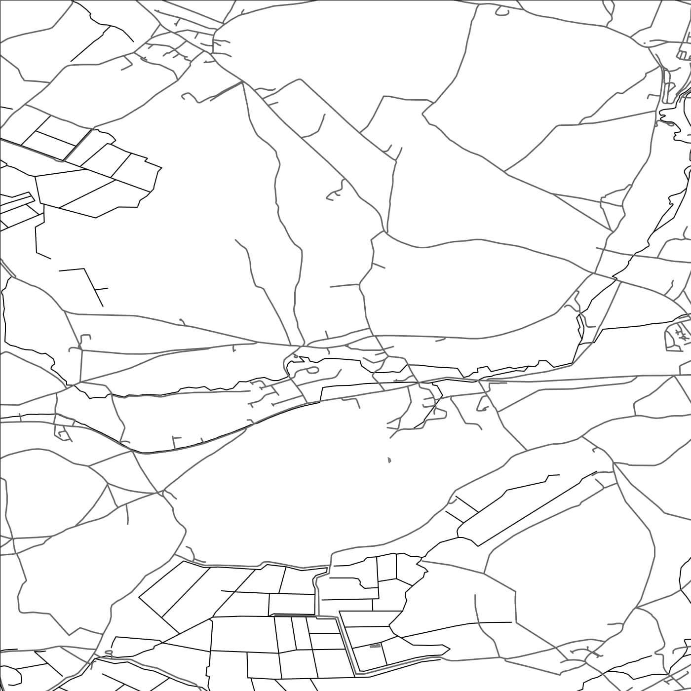 ROAD MAP OF WOOKEY, UNITED KINGDOM BY MAPBAKES