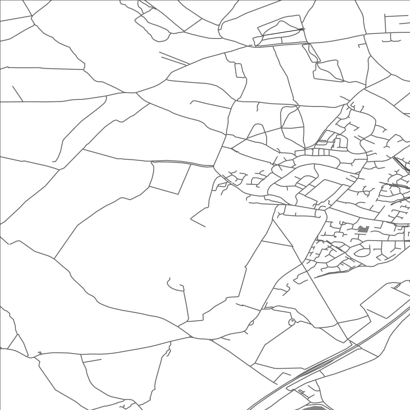 ROAD MAP OF WOOTTON, UNITED KINGDOM BY MAPBAKES