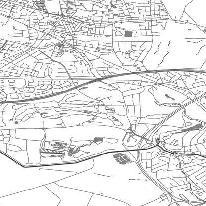 ROAD MAP OF WORSLEY, UNITED KINGDOM BY MAPBAKES